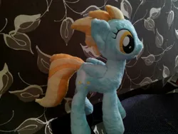 Size: 1632x1224 | Tagged: safe, artist:sakusay, derpibooru import, lightning dust, pony, wonderbolts academy, irl, photo, plushie, solo