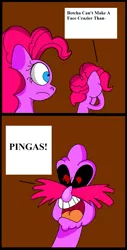 Size: 873x1722 | Tagged: artist:i-need-a-medic, comic, crossover, dead source, derpibooru import, doctor eggman, pingas, pinkie pie, safe, sonic the hedgehog (series), too many pinkie pies