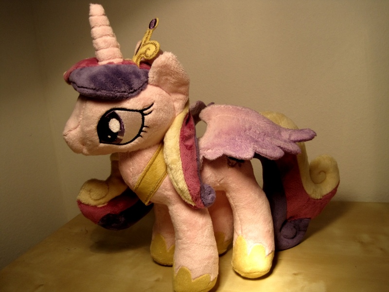 Size: 800x600 | Tagged: safe, artist:erdbeerprinz, derpibooru import, princess cadance, pony, irl, photo, plushie, solo