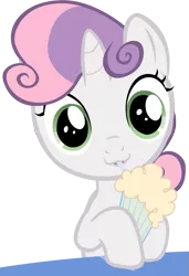 Size: 475x694 | Tagged: safe, artist:rhubarb-leaf, derpibooru import, sweetie belle, drinking, milkshake