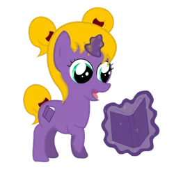 Size: 894x894 | Tagged: artist:dabestpony, book, derpibooru import, dorothy ann, magic, magic school bus, ponified, safe, simple background, transparent background, vector