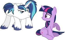 Size: 6310x3920 | Tagged: angry, artist:90sigma, brother and sister, derpibooru import, female, male, safe, shining armor, simple background, transparent background, twilight sparkle, vector