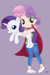 Size: 800x1200 | Tagged: artist:mcsadat, derpibooru import, filly, humanized, rarity, safe, sweetie belle