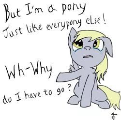 Size: 800x800 | Tagged: safe, derpibooru import, derpy hooves, pegasus, pony, crying, derpygate, female, mare, sad