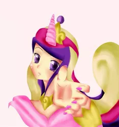 Size: 865x923 | Tagged: artist:matsudairatouko, derpibooru import, humanized, princess cadance, safe, solo