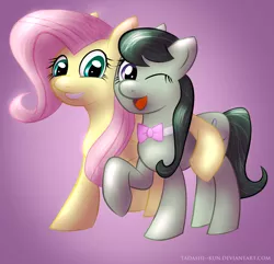 Size: 1500x1444 | Tagged: artist:tadashi--kun, fluttershy, fluttertavia, octavia melody, safe