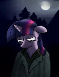 Size: 2300x3000 | Tagged: alan wake, artist:salvador-dl, crossover, derpibooru import, safe, twilight sparkle