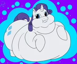 Size: 1280x1057 | Tagged: artist:watertimdragon, belly, blob, chubby cheeks, cutie mark, fat, morbidly obese, obese, plot, raritubby, rarity, rearity, safe