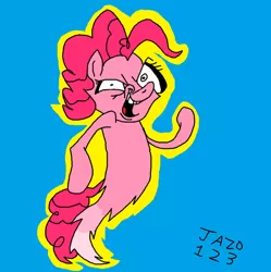 Size: 500x502 | Tagged: safe, artist:jazo123, derpibooru import, pinkie pie, 30 minute art challenge, electricity