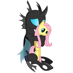 Size: 3000x3000 | Tagged: artist:xyotic, changeling, derpibooru import, fluttershy, plushie, safe