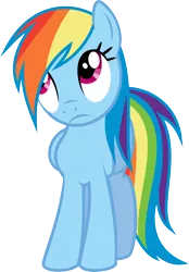 Size: 3100x4466 | Tagged: safe, artist:blueblitzie, derpibooru import, rainbow dash, pegasus, pony, .svg available, absurd resolution, eyeroll, female, mare, simple background, solo, transparent background, vector