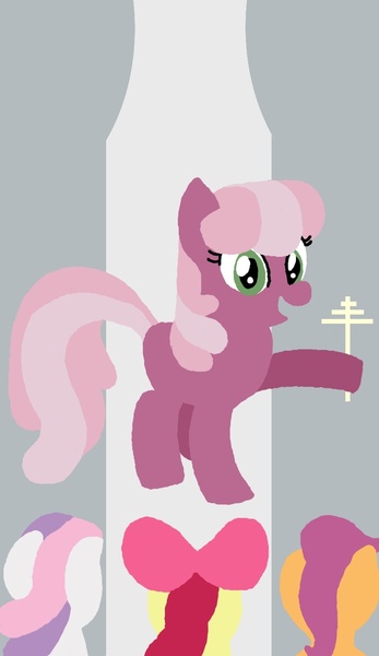 Size: 825x1425 | Tagged: safe, artist:poisonedpirate, derpibooru import, apple bloom, cheerilee, scootaloo, sweetie belle, earth pony, pegasus, pony, unicorn, bow, cutie mark, cutie mark crusaders, female, filly, foal, hair bow, hooves, horn, lineless, mare, missing cutie mark, open mouth, simple background, spread wings, tarot card, wings