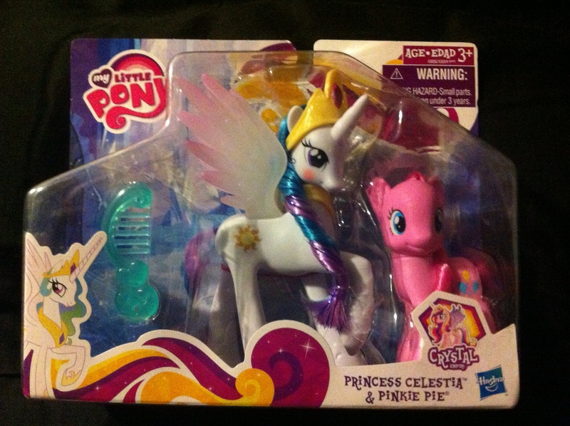 Size: 2592x1936 | Tagged: derpibooru import, figurine, irl, merchandise, photo, pinkie pie, princess celestia, safe