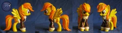 Size: 2042x558 | Tagged: safe, artist:mlpendlessnight, derpibooru import, spitfire, pony, custom, figure, funko, irl, photo, solo, toy