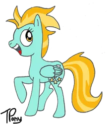 Size: 600x676 | Tagged: artist:twitterfulpony, derpibooru import, lightning dust, safe