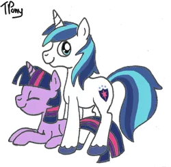 Size: 600x589 | Tagged: artist:twitterfulpony, derpibooru import, safe, shining armor, twilight sparkle