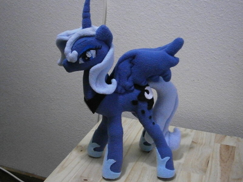 Size: 900x675 | Tagged: artist:aquariummaniac, derpibooru import, doll, irl, photo, plushie, princess luna, s1 luna, safe, solo, toy