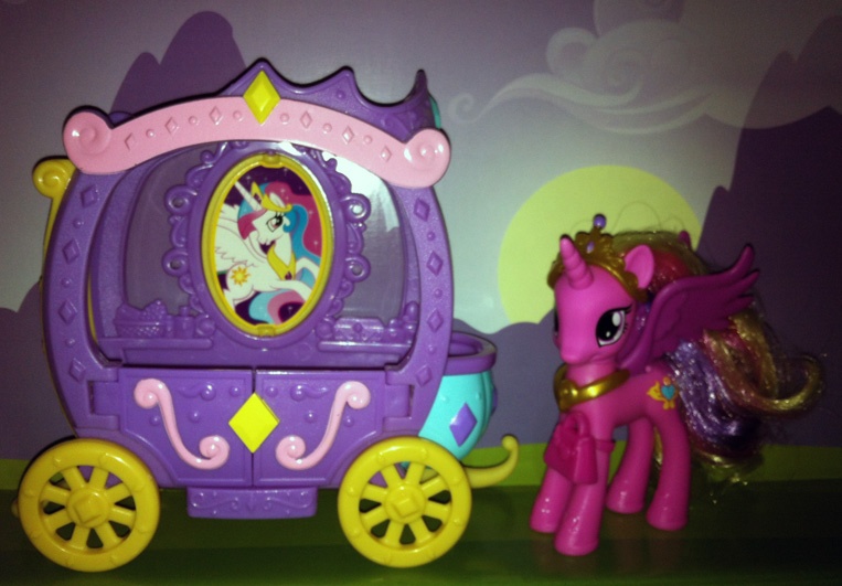 Size: 763x531 | Tagged: brushable, carriage, derpibooru import, irl, official, photo, princess cadance, safe, toy