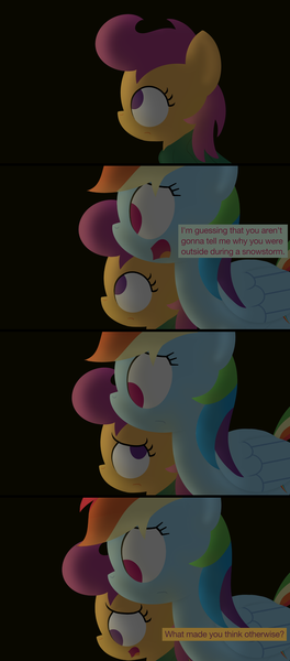 Size: 1280x2913 | Tagged: artist:dtcx97, derpibooru import, post-crusade, rainbow dash, safe, scootaloo, tumblr