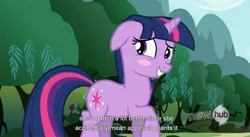 Size: 1555x855 | Tagged: derpibooru import, safe, screencap, twilight sparkle, youtube caption, youtube link