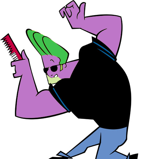 Size: 512x512 | Tagged: derpibooru import, johnny bravo, parody, recolor, safe, spike