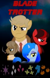 Size: 600x927 | Tagged: blade runner, crossover, derpibooru import, harrison ford, ponified, safe