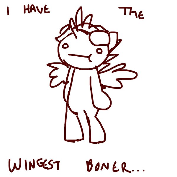 Size: 1000x1000 | Tagged: derpibooru import, implied erection, spitfire, suggestive, weirdest boner, wingboner, wonderbolts