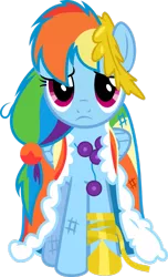 Size: 697x1146 | Tagged: safe, artist:rainbowrage12, derpibooru import, rainbow dash, pegasus, pony, the best night ever, clothes, dress, gala dress, rainbow dash always dresses in style, simple background, solo, transparent background, vector