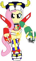 Size: 3505x6000 | Tagged: artist:rorycon, crossover, derpibooru import, fluttershy, safe, voltron