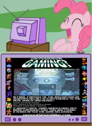 Size: 564x769 | Tagged: safe, derpibooru import, pinkie pie, pony, did you know gaming, exploitable meme, final fantasy, final fantasy vii, meme, tv meme