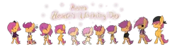 Size: 1280x356 | Tagged: safe, derpibooru import, scootaloo, pony, ask, female, filly, hipsterloo, mare, older, pregnant, pregnant scootaloo, scootabot, scootaleukemia, smoking, tumblr