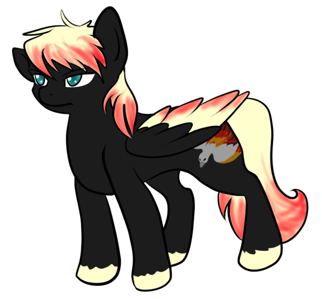 Size: 775x720 | Tagged: safe, artist:spartanpuppy, derpibooru import, ponified, bird, pegasus, pony, crossover, hetalia, poland