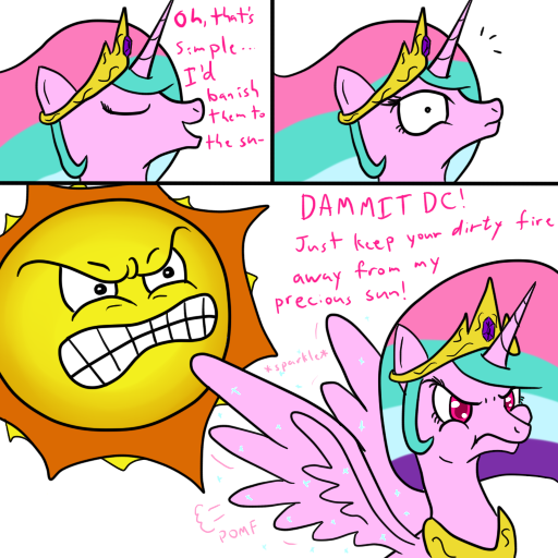 Size: 512x512 | Tagged: angry sun, ask, ask princess trollestia, crossover, derpibooru import, parody, pinklestia, pomf, princess celestia, safe, sun, super mario bros., super mario bros. 3, trollestia, tumblr