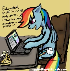 Size: 551x555 | Tagged: academy record, artist:foxtrott, artist:foxtrottarts, clopfic, computer, daring do, derpibooru import, fanfic, female, lesbian, rainbow dash, spitfire, suggestive