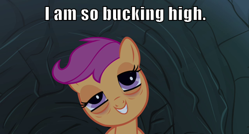 Size: 500x269 | Tagged: high, safe, scootaloo, sleepless in ponyville