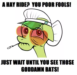 Size: 870x840 | Tagged: artist:ragingsemi, derpibooru import, fear and loathing in las vegas, granny smith, image macro, parody, safe