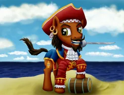 Size: 4404x3392 | Tagged: artist:daoldhorse, captain morgan, derpibooru import, pirate, ponified, safe