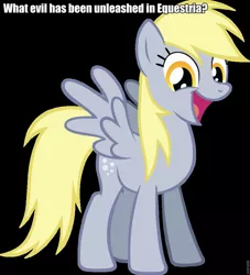 Size: 873x960 | Tagged: safe, derpibooru import, derpy hooves, pegasus, pony, betrayal, female, mare, solo, ultima, ultima ix, underp