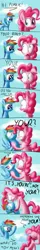 Size: 600x3745 | Tagged: artist:cgeta, comic, crying, derpibooru import, grammar error, grammar nazi, ocular gushers, pinkie pie, rainbow dash, safe