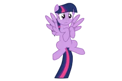 Size: 1800x1200 | Tagged: safe, artist:scootaloo24, derpibooru import, twilight sparkle, pegasus, pony, pegasus twilight sparkle, race swap, simple background, solo, transparent background, vector