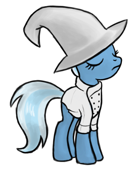 Size: 786x995 | Tagged: safe, artist:tetrapony, derpibooru import, trixie, pony, unicorn, chef, female, mare, solo