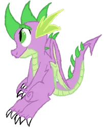 Size: 586x719 | Tagged: safe, artist:tokoshoran, derpibooru import, spike, eyebrows, image, older, older spike, png, simple background, solo, transparent background, wings