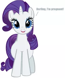 Size: 780x929 | Tagged: derpibooru import, pregnant, pregnant edit, rarity, safe