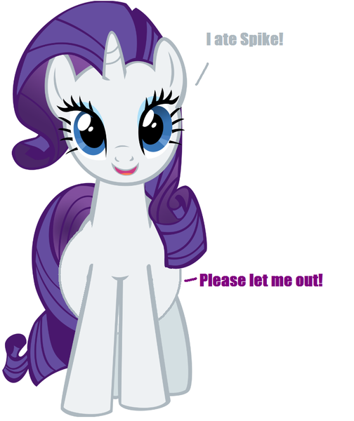 Size: 780x929 | Tagged: derpibooru import, edit, edited edit, fetish, questionable, raripred, rarity, spike, spikeprey, vore