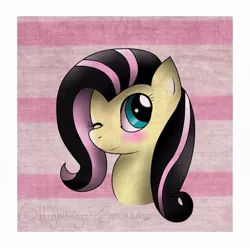 Size: 898x890 | Tagged: artist:discordednightmare, cute, emo, emoshy, fluttershy, safe