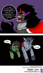 Size: 765x1280 | Tagged: artist:nightcrestcomics, comic, derpibooru import, fat, king sombra, oc, oc:bottomless pit, oc:mitzi, safe