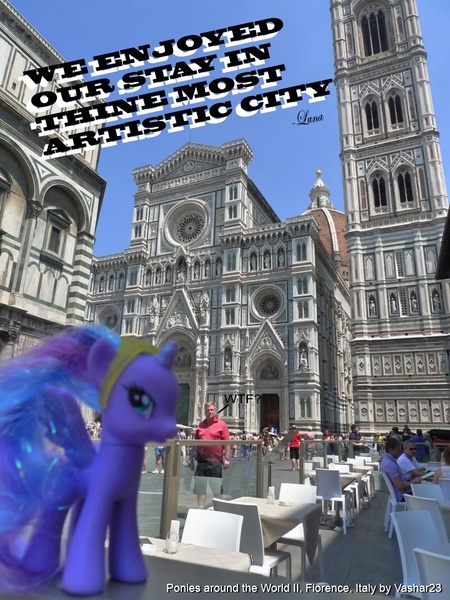 Size: 720x960 | Tagged: artist:vashar23, brushable, derpibooru import, florence, human, irl, photo, ponies around the world, princess luna, safe, toy