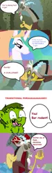 Size: 618x2072 | Tagged: artist:peanutbutter, avatar the last airbender abridged, derpibooru import, disqord, fluffy pony, janelestia, kathryn janeway, martineelix, martini, neelix, q, safe, star trek, star trek: voyager