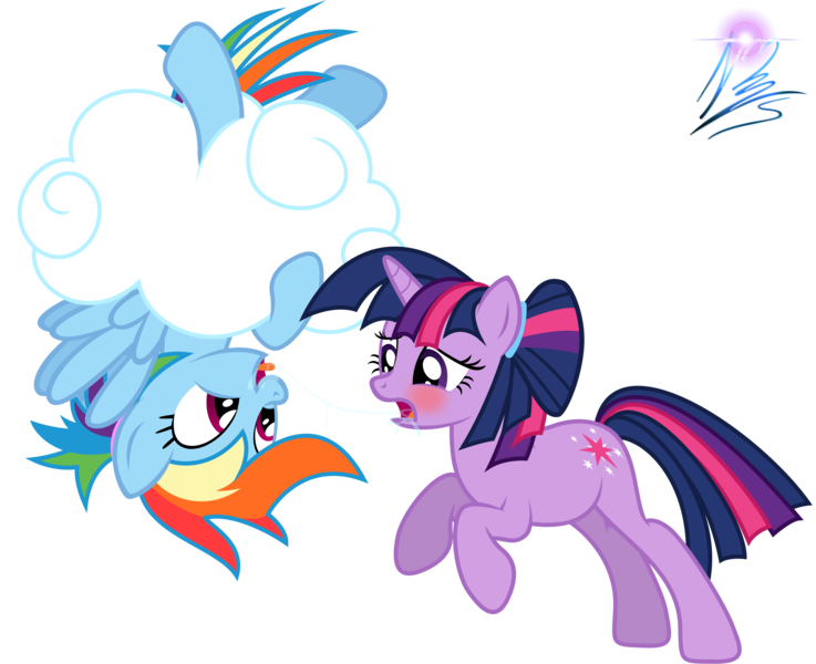 Size: 8000x6515 | Tagged: suggestive, artist:nightmaremoons, derpibooru import, rainbow dash, twilight sparkle, absurd resolution, alternate hairstyle, blushing, cloud, drool, drool string, female, lesbian, shipping, simple background, sloppy kissing, transparent background, twidash, vector