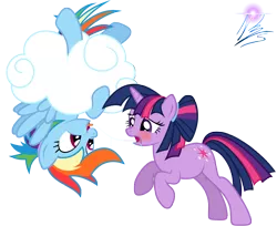 Size: 8000x6515 | Tagged: suggestive, artist:nightmaremoons, derpibooru import, rainbow dash, twilight sparkle, absurd resolution, alternate hairstyle, blushing, cloud, drool, drool string, female, lesbian, shipping, simple background, sloppy kissing, transparent background, twidash, vector